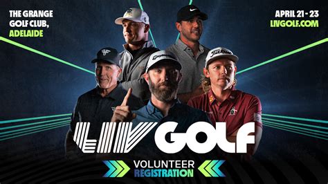 liv golf adelaide 2024 volunteers